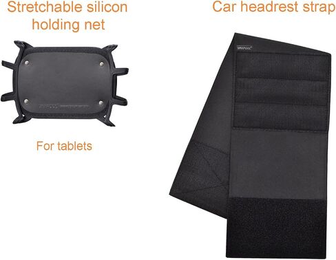 WANPOOL Car Headrest Holder Car Headrest Mount Silicon Holder for 7-10 Inch Fire Tablets in Kuwait
