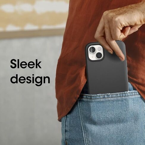 OtterBox iPhone 14 Plus Defender Series Case - BLACK , rugged & durable, with port protection, includes holster clip kickstand in Kuwait