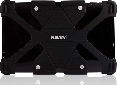 حافظة جل سيليكون للكمبيوتر اللوحي العالمي مقاس 10 بوصة إلى 12.5 بوصة - مناسبة لأجهزة الكمبيوتر اللوحية مقاس 10 بوصة و10.1 بوصة و10.6 بوصة و11.1 بوصة و11.6 بوصة و12 بوصة (أسود) in Kuwait