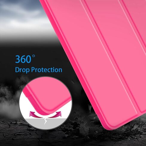 حافظة Gahwa iPad 10.2 بوصة الجيل التاسع 2021/ iPad الجيل الثامن 2020/ iPad الجيل السابع 2019، حافظة ذكية Filio واقية لكامل الجسم مع ميزة الاستيقاظ/النوم (أبيض) in Kuwait