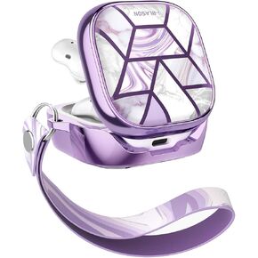 i-Blason Cosmo for Galaxy Buds Fe Case/Galaxy Buds2 Pro (2022)/ Galaxy Buds 2/ Galaxy Buds Pro/Buds Live, Full-Body Stylish Protective Case (Ameth) in Kuwait