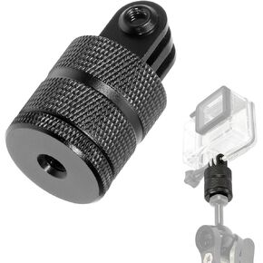Niewalda Aluminum Bike/Motor Handlebar Mount for GoPro and Action Cameras | 360° Rotary Motorcycle Clamp Holder for AKASO Campark, Professional Cycling Bracket for Vlogging in Kuwait