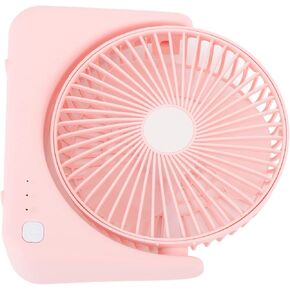 VBESTLIFE Portable Desk Fan, Quiet 30dB Small USB Desk Fan for Home Travel (Pink) in Saudi Arabia