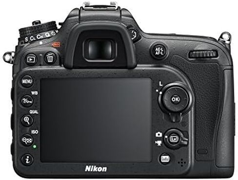 كاميرا نيكون D7200 رقمية ذات عدسة أحادية عاكسة بدقة 24.2 ميجابكسل بصيغة DX مع عدسة VR مقاس 18-140 مم (أسود) (متجددة) in Saudi Arabia