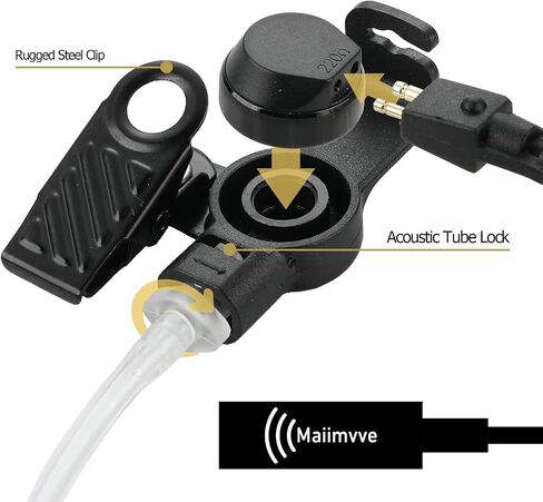 Motorola XPR 3500e/3300e Earpiece with Mic - Radio Earpiece for XPR 3300/3500 Walkie Talkies in Saudi Arabia