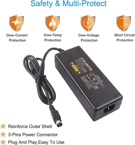 COOLM 12V 12.5A 150W 4Pin 4-Pin محول استبدال 10A 8A لشركة FSP Group Inc. FSP150-AHAN1 FSP150-AHAN1-VR P/N 9NA1350204 9NA1501829 SPI P/N AD150-AHAN1-INTL مزود الطاقة in Saudi Arabia