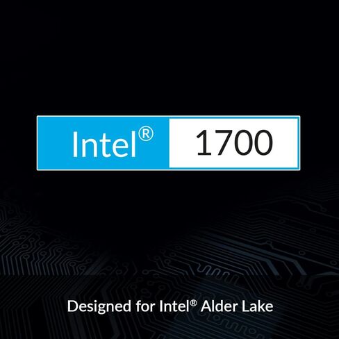 ARCTIC Alpine 17 LP - مبرد وحدة المعالجة المركزية منخفض المستوى لـ Intel LGA 1700، مروحة PWM مقاس 92 مم، ارتفاع التثبيت المنخفض: 42.9 مم، وصلة 4 سنون، 300-3000 دورة في الدقيقة، تركيب دبوس دفع بدون أدوات، منفاخ علوي in Saudi Arabia