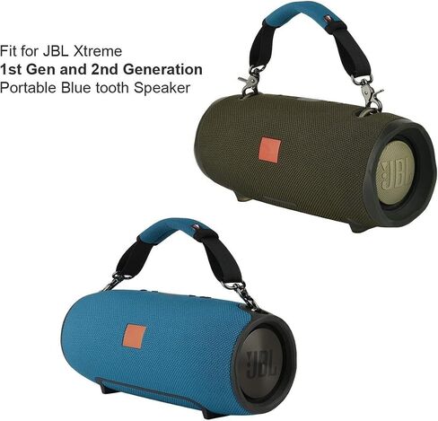 حزام مقبض مكبر صوت قابل للإزالة من TXEsign لسماعات JBL Xtreme/Xtreme 2/ Xtreme 3 المحمولة التي تعمل بالبلوتوث (أسود) in Saudi Arabia