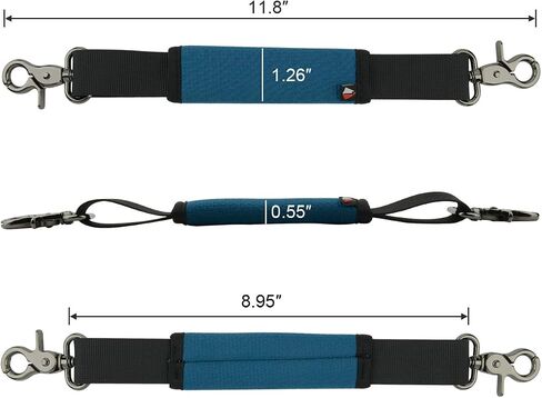 حزام مقبض مكبر صوت قابل للإزالة من TXEsign لسماعات JBL Xtreme/Xtreme 2/ Xtreme 3 المحمولة التي تعمل بالبلوتوث (أسود) in Saudi Arabia