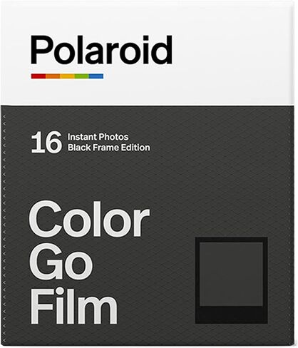 Polaroid GO Color Film - Double Pack X2 - Black Frame (32 Exposures) + Photo Album (Holds 64 Photos) in Saudi Arabia