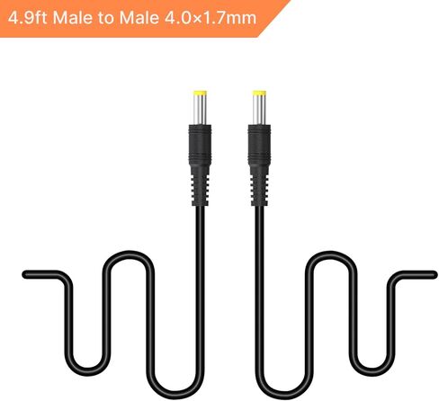 كابل طاقة وينج هوم 12 فولت، قابس ذكر إلى ذكر 4.0x1.7 ملم in Kuwait