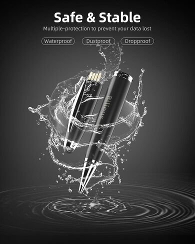 Bilious USB Flash Drive, USB 2.0 2PCS Thumb Drive Portable Pen Design USB Memory Stick, Waterproof Jump Pen Drive for Storage and Backup in Saudi Arabia