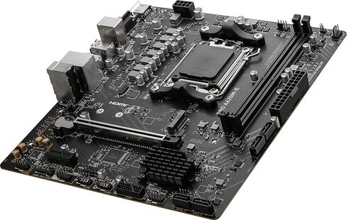 MSI لوحة ام برو سيريز A620M-E من برو (AMD AM5، DDR5، منفذ الملحقات الاضافية السريع 4.0، ساتا 6 جيجابت/ثانية، ام.2، USB 3.2 الجيل الاول، شبكة LAN جيجابت في الثانية، DVI/HDMI، ماتكس) in Saudi Arabia