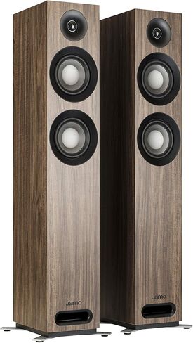 Jamo Studio Series S 807 Walnut Floorstanding Speakers - Pair in Saudi Arabia