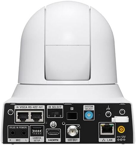 كاميرا سوني 2 × SRG-X400 1080p PTZ مع مخرج HDMI وIP و3G-SDI (SRGX400/W) وحدة تحكم عن بعد RM-IP10 IP + 2 × كابل إيثرنت + مجموعة تنظيف + 2 × كابل HDMI - حزمة (متجددة) in Saudi Arabia