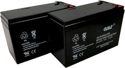 Casil 12V 7.2Ah Razor Battery Replacement Compatible with Razor Battery e300 Razor Scooter e200 Battery Razor Ground Force Drifter Battery Razor Scooter Battery 2 Pack in Saudi Arabia