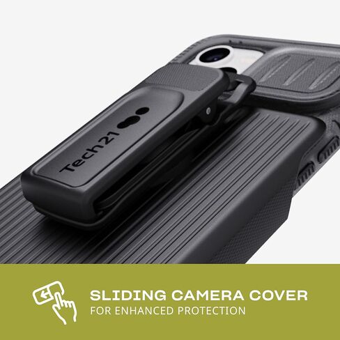 Tech21 iPhone 14 Pro Max Evo Max Compatible with MagSafe® – Durable, Shock-Absorbing and Rugged Phone Case with Holster and 20ft FlexShock Multi-Drop Protection in Saudi Arabia