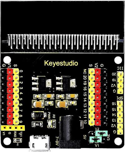 KEYESTUDIO Microbit Sensor Breakout Board V2 I2C SPI Micro USB for BBC Micro:bit in Saudi Arabia