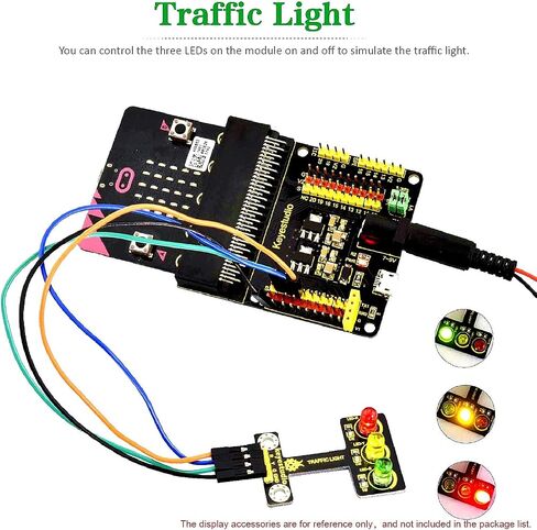 KEYESTUDIO Microbit Sensor Breakout Board V2 I2C SPI Micro USB for BBC Micro:bit in Saudi Arabia