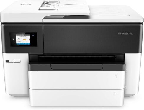 HP - طابعة ديسك جيتس G5J38A B1H اوفيس جيت برو 7740 بتنسيق واسع الكل في واحد مع طباعة مزدوجة in Saudi Arabia