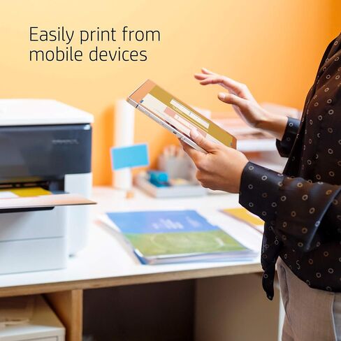 HP - طابعة ديسك جيتس G5J38A B1H اوفيس جيت برو 7740 بتنسيق واسع الكل في واحد مع طباعة مزدوجة in Saudi Arabia