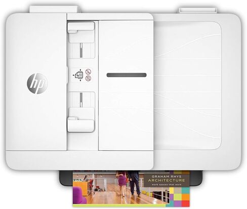 HP - طابعة ديسك جيتس G5J38A B1H اوفيس جيت برو 7740 بتنسيق واسع الكل في واحد مع طباعة مزدوجة in Saudi Arabia