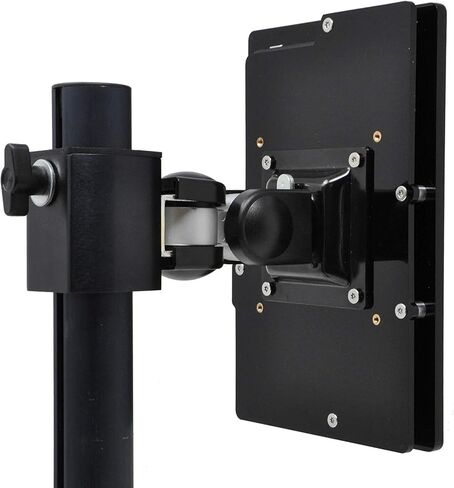 Security Anti-Theft Acrylic VESA Enclosure for Amazon Fire 7 2022 with Free Wall Mount Kit (Black, Fire 7 2022) in Kuwait