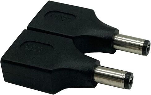 محول طاقة Dafensoy USB إلى DC، USB 2.0 A أنثى إلى DC 5.5 x 2.1mm محول طاقة ذكر 2 حزمة، يستخدم لشحن الأجهزة الإلكترونية مع منافذ DC أو USB (USB F/5.5 x 2.1) in Saudi Arabia