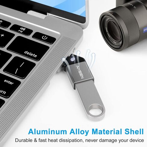 USB C to USB Adapter(2 Pack), 90 Degree USB C Male to USB 3.0 Female Adapter OTG Converter Compatible with MacBook Pro 2019/2018, Samsung and More USB-C Device, Gray in Saudi Arabia
