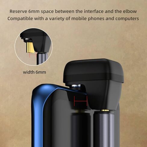 Minopara Magnetic USB C Adapter (U-Shape, 2 Packs), 40Gbps USB4.0 Type C Connector Compatible with Thunderbolt3, 100W 8K@60Hz 4K@144Hz Video Output, Compatible for MacBook Pro Air and Type C Device in Saudi Arabia