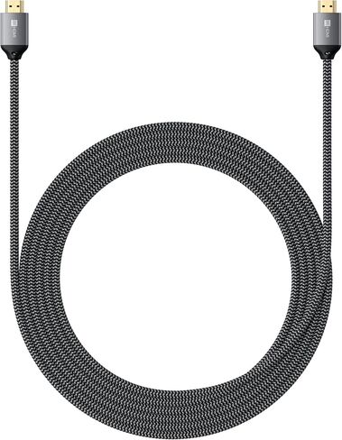 Satechi 8K HDMI 2.1 Cable - Supports 8K/ 60Hz and 4K/ 120Hz, 48Gbps - Compatible with Apple 2021 MacBook Pro M1 Pro & Max, 2021 iPad Pro and More (2 Meters/ 6.6 ft) in Saudi Arabia