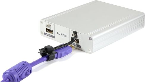 ANI-AV Universal EZ HDMI Cable Locking Connector Clamp/Tie/Screw Universal Fit DOOHICKEY THINGAMABOB in Saudi Arabia