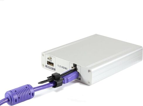 ANI-AV Universal EZ HDMI Cable Locking Connector Clamp/Tie/Screw Universal Fit DOOHICKEY THINGAMABOB in Saudi Arabia