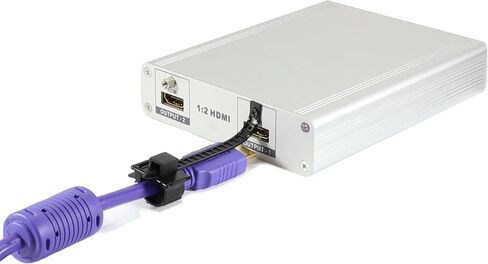 ANI-AV Universal EZ HDMI Cable Locking Connector Clamp/Tie/Screw Universal Fit DOOHICKEY THINGAMABOB in Saudi Arabia