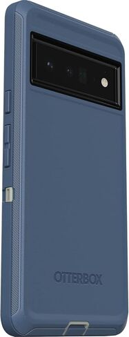 OtterBox Pixel 6 Pro Defender Series Case - FORT BLUE, rugged & durable, with port protection, includes holster clip kickstand in Kuwait