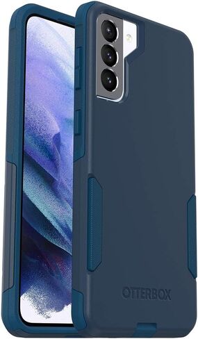 OtterBox Galaxy S21+ 5G (فقط - لا يناسب الحجم غير الزائد أو Ultra) حافظة سلسلة Commuter - لا تناسب الحجم غير الزائد أو Ultra) - أسود، نحيف وقوي، صديق للجيب، مع حماية للمنافذ in Saudi Arabia