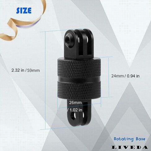 Niewalda Aluminum Bike/Motor Handlebar Mount for GoPro and Action Cameras in Kuwait