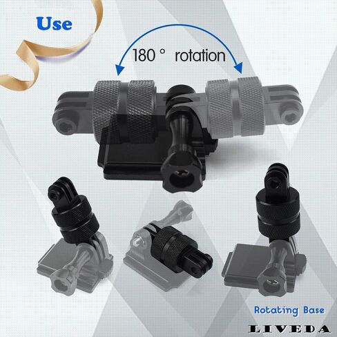 Niewalda Aluminum Bike/Motor Handlebar Mount for GoPro and Action Cameras in Kuwait