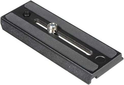 Manfrotto 501PL Rapid Connect Sliding Plate with 1/4'' and 3/8'' Camera Fixing Screws,Black in Saudi Arabia