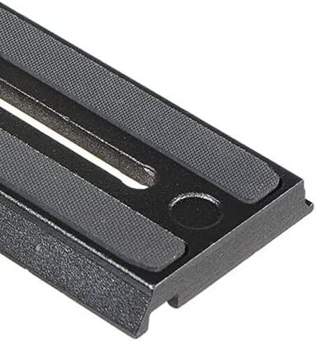 Manfrotto 501PL Rapid Connect Sliding Plate with 1/4'' and 3/8'' Camera Fixing Screws,Black in Saudi Arabia