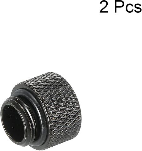 MECCANIXITY Male to Female Extender Fitting Black G1/4 x 15mm for Water Cooling System Pack of 2 in Kuwait