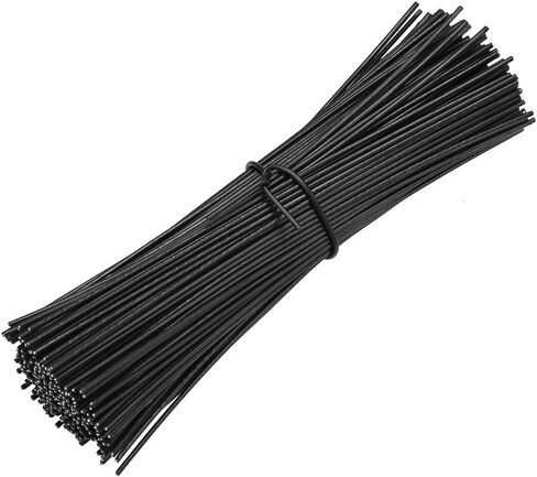 uxcell Metallic Twist Ties 100mmx2mm Plastic Green Cable Cord Ties 500pcs in Saudi Arabia