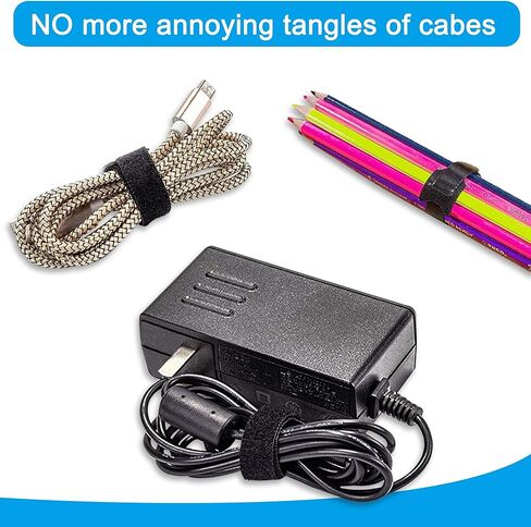VENGABY 160PCS Fastening Cable Ties Reusable, 6 inch/8 inch Cable Management Ties, Reusable Cable Ties, Electrical Cable Ties, Adjustable Wire Ties Cord Organizer for Home Office Data Centers PC TV in Saudi Arabia