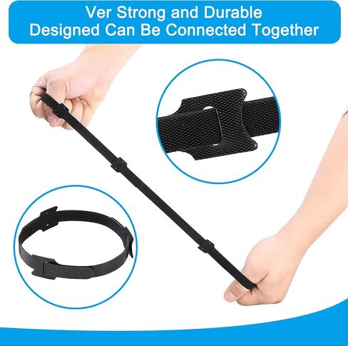 VENGABY 160PCS Fastening Cable Ties Reusable, 6 inch/8 inch Cable Management Ties, Reusable Cable Ties, Electrical Cable Ties, Adjustable Wire Ties Cord Organizer for Home Office Data Centers PC TV in Saudi Arabia