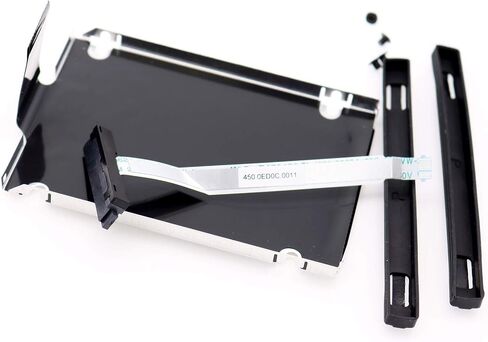 Deal4GO 2.5" SATA Hard Drive Caddy Bracket w/ 11-pin HDD كابل موصل ل HP Envy X360 15-CN 15-BR 15-CR 14-BA 14-AC 14-CE 14-CD 14-AF 14T-CD 450.0ED0C.0011 in Saudi Arabia