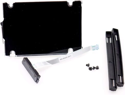 Deal4GO 2.5" SATA Hard Drive Caddy Bracket w/ 11-pin HDD كابل موصل ل HP Envy X360 15-CN 15-BR 15-CR 14-BA 14-AC 14-CE 14-CD 14-AF 14T-CD 450.0ED0C.0011 in Saudi Arabia