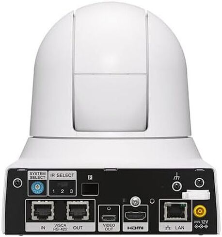 3 × كاميرا سوني SRG-X40UH 4K/HDMI/USB بتكبير بصري 40x PTZ مع PoE+ (أبيض) (SRG-X40UH/W) + وحدة تحكم عن بعد RM-IP500/1 من سوني + 3 كابل إيثرنت Cat5e + مجموعة تنظيف - حزمة (تم تجديدها) ) in Kuwait