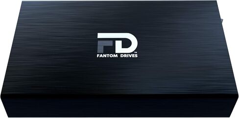محرك الاقراص الصلبة فانتوم درايفز بسعة 1 تيرا بايت جي فورس 3 يو اس بي 3.0/eSATA (GF3B1000EU), اسود 2TB in Kuwait