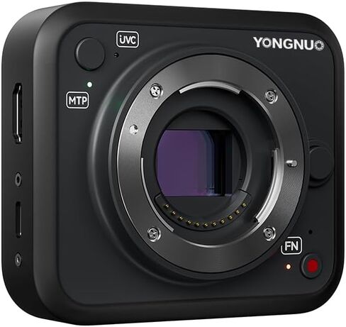 كاميرا YONGNUO YN433 بدون مرآة Micro Four Thirds M43 مع بث مباشر، كاميرا بث مباشر احترافية 4K USB، تدعم البث المباشر متعدد الكاميرات in Kuwait