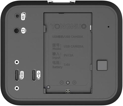 كاميرا YONGNUO YN433 بدون مرآة Micro Four Thirds M43 مع بث مباشر، كاميرا بث مباشر احترافية 4K USB، تدعم البث المباشر متعدد الكاميرات in Kuwait